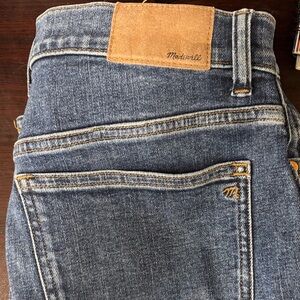 Madewell Straight Leg Blue Jeans